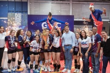 Equipos conquistan la Copa Intercolegial de voleibol en DN
