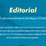 En pie como siempre el Listín llega a 137 años